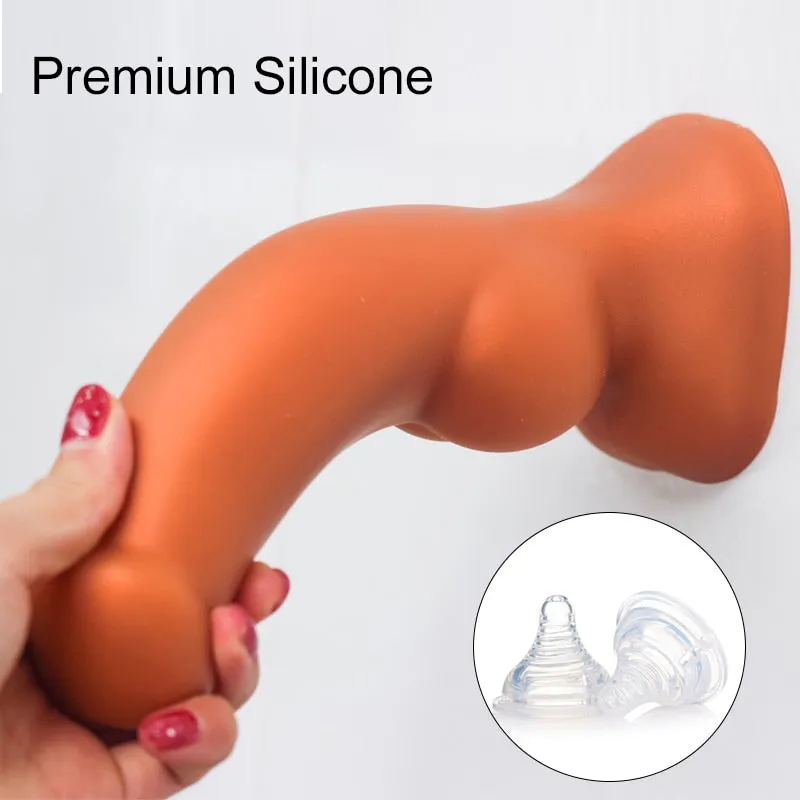 Balling Soft Dildo