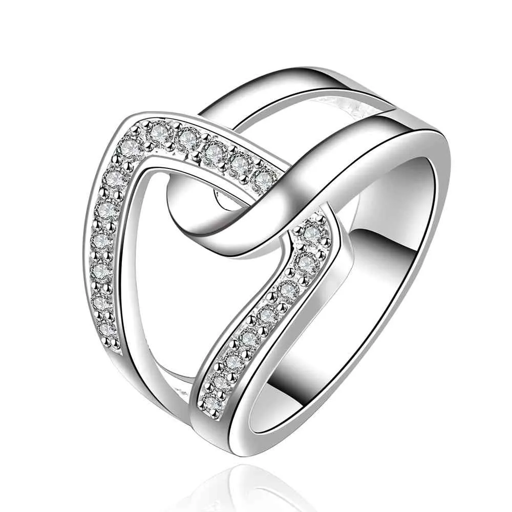 Best Gift silver plated engagement ring lasuo holow men ring bijouterie 85 ELY