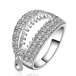 Best Gift silver plated engagement ring lasuo holow men ring bijouterie 85 ELY