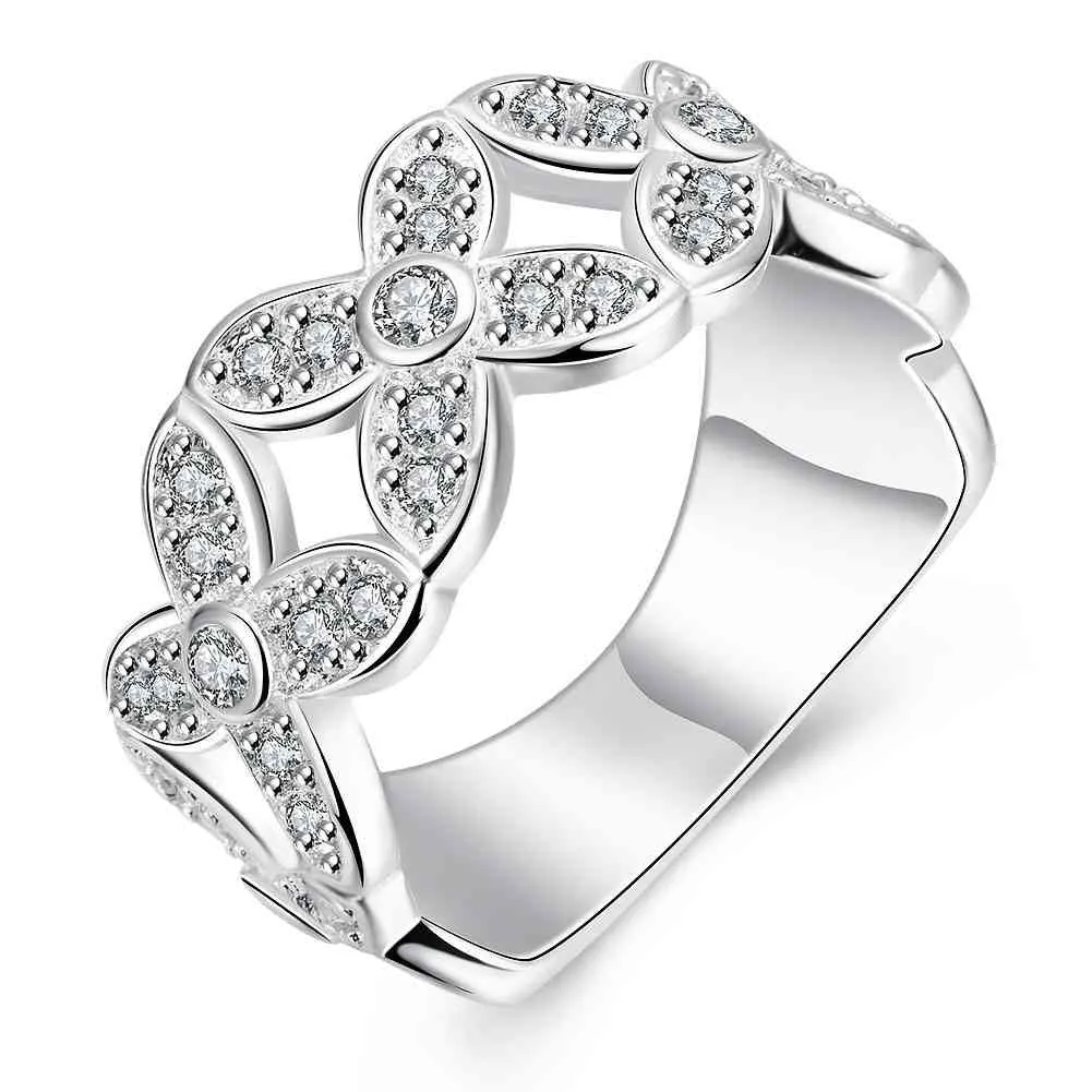 Best Gift silver plated engagement ring lasuo holow men ring bijouterie 85 ELY