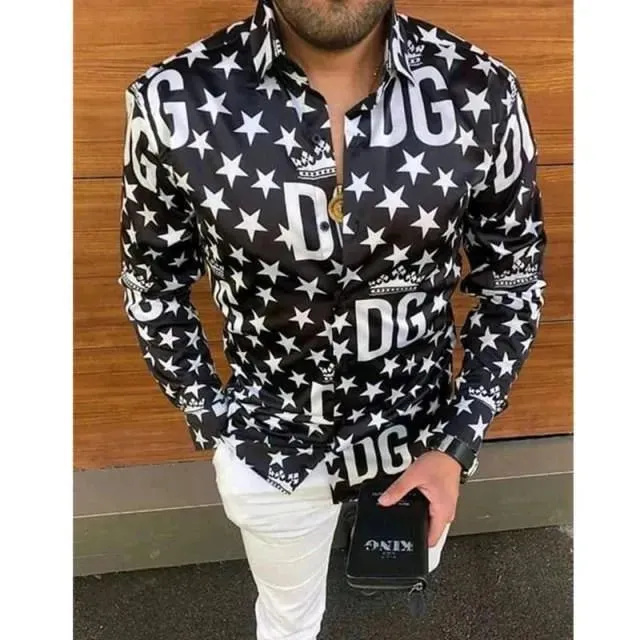 Black White Casual Shirts For Men