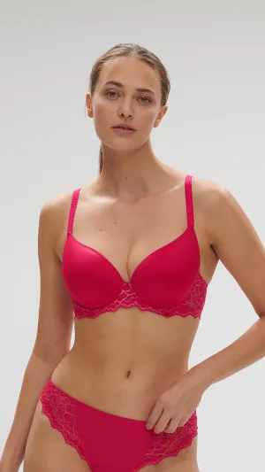 Caresse 3D Plunge - Teaberry Pink