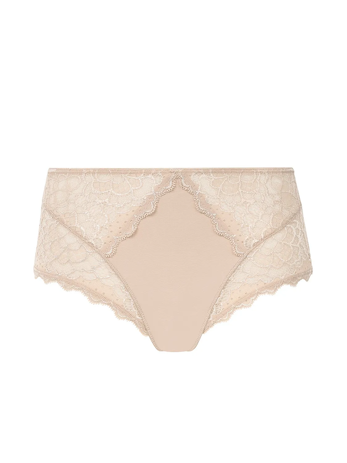 Caresse Retro Brief - Peau Rose