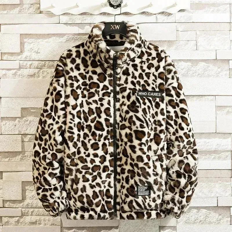 Casual Turtle Printed Men Fleece Jacket
