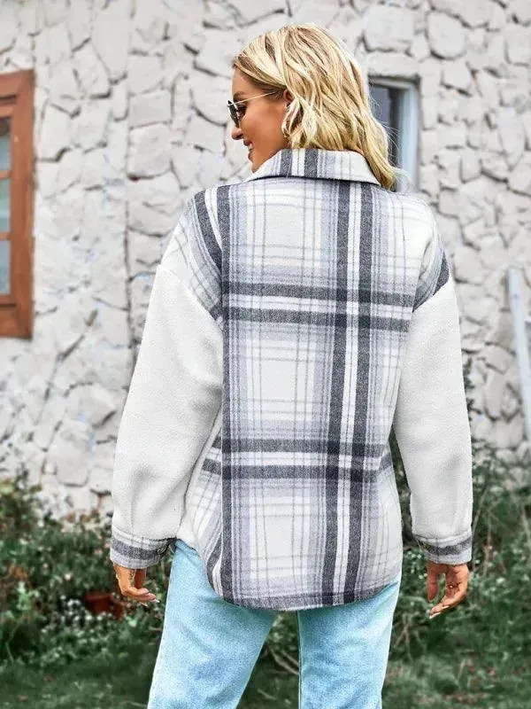 Casual Women's Plaid Winter Shirt