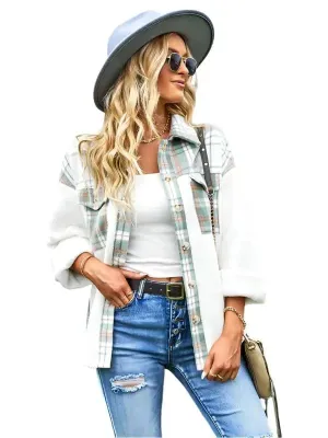 Casual Women's Plaid Winter Shirt