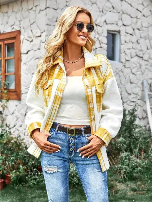 Casual Women's Plaid Winter Shirt