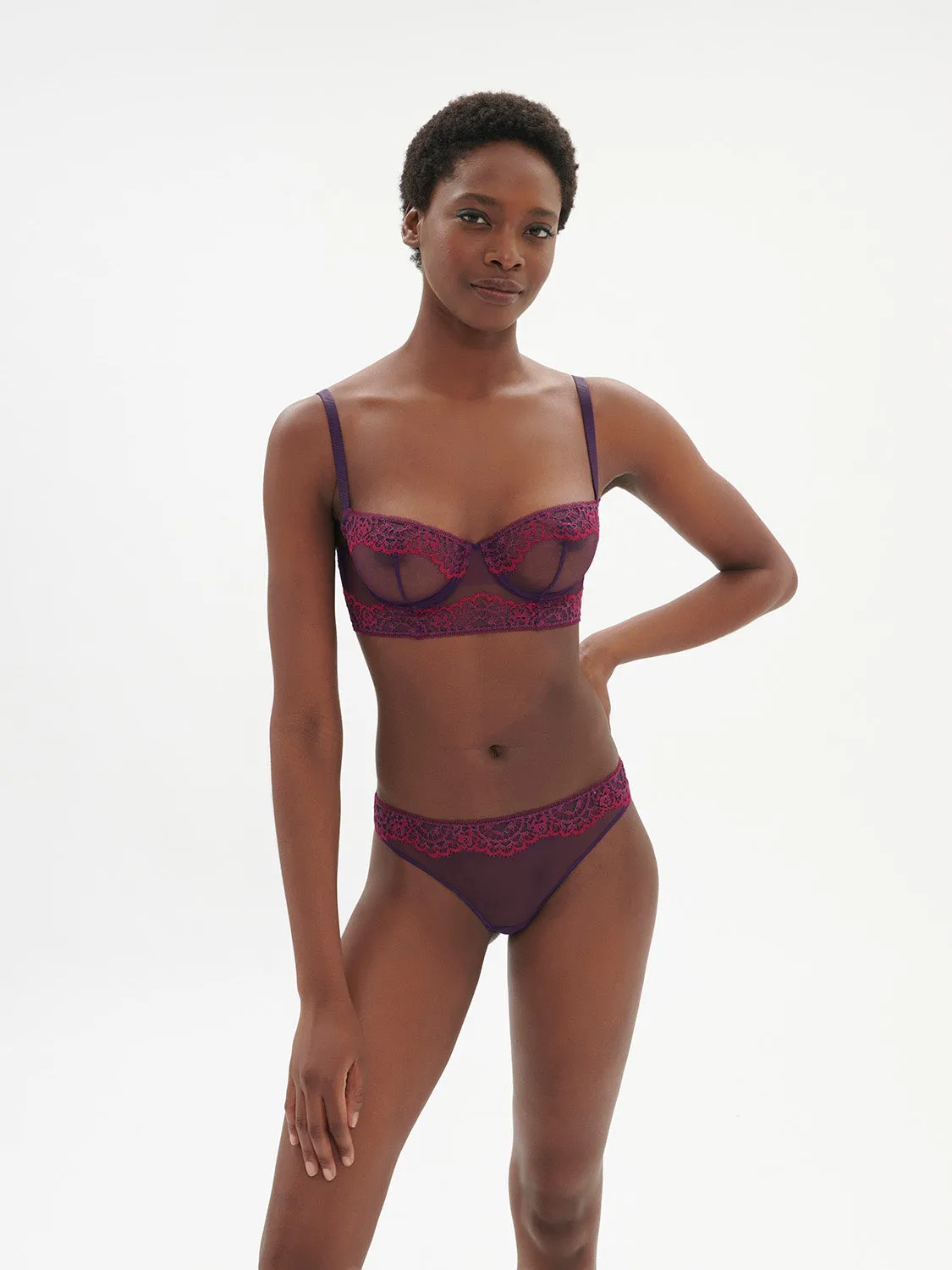 Celeste Thong - Euphoria Purple