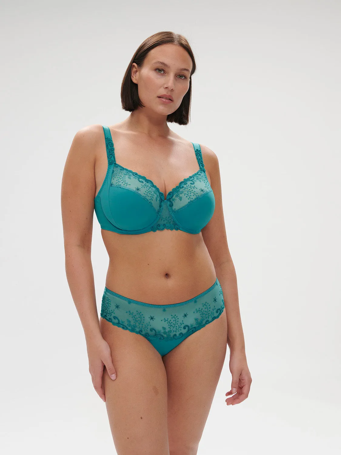 Delice Boyshort - Atoll Blue