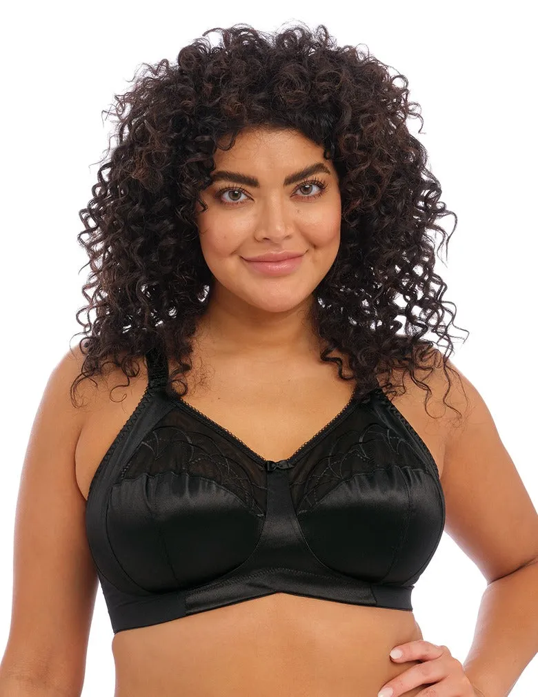 Elomi Cate EL4033 Black Soft Cup Bra