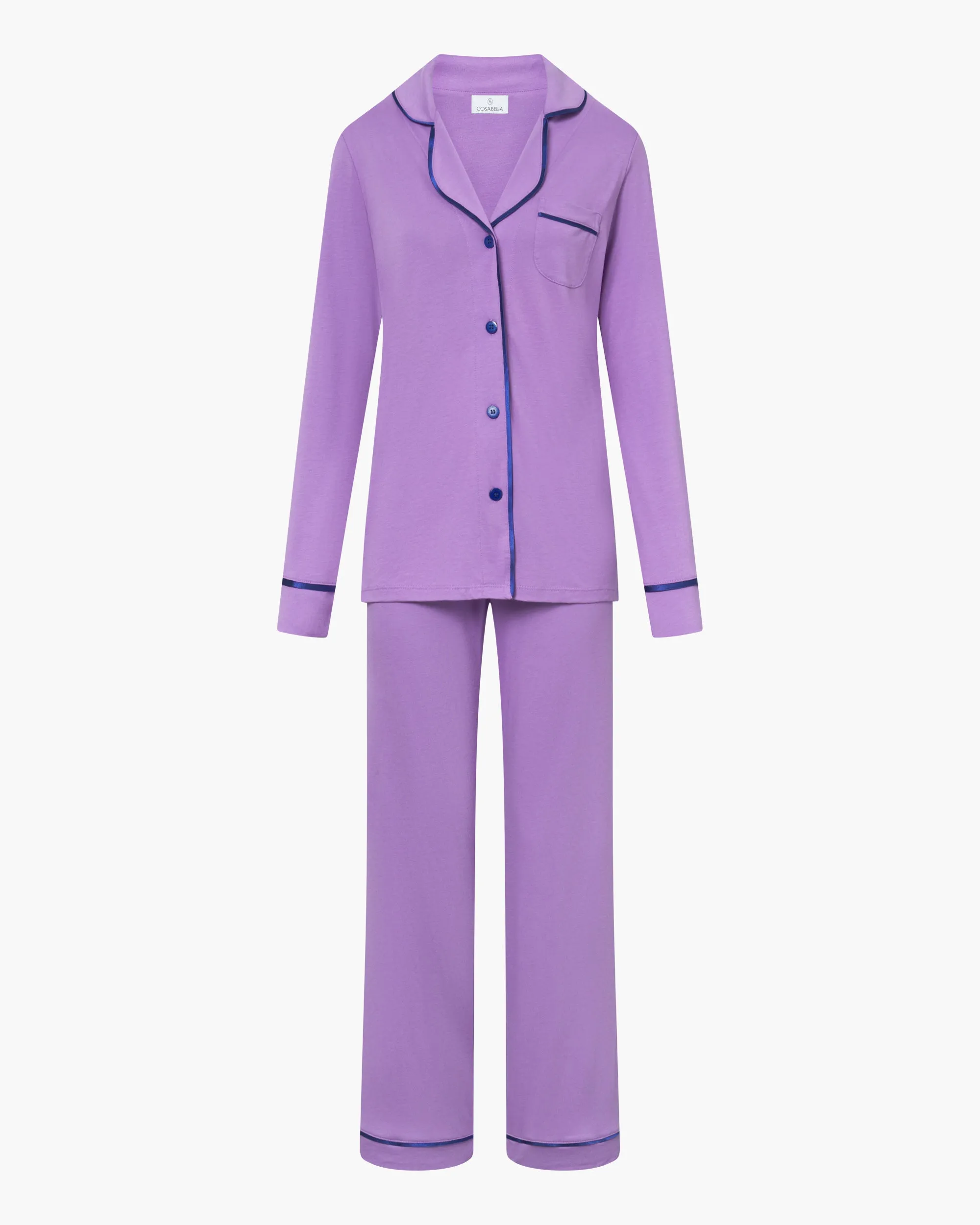 Ensemble Pyjama Haut  Manches Longues Et Pantalon