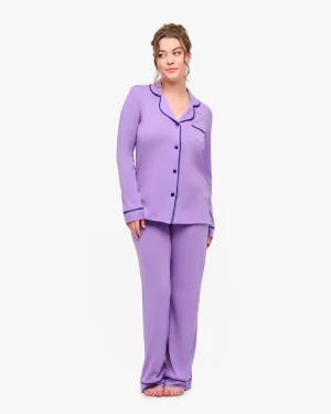 Ensemble Pyjama Haut  Manches Longues Et Pantalon