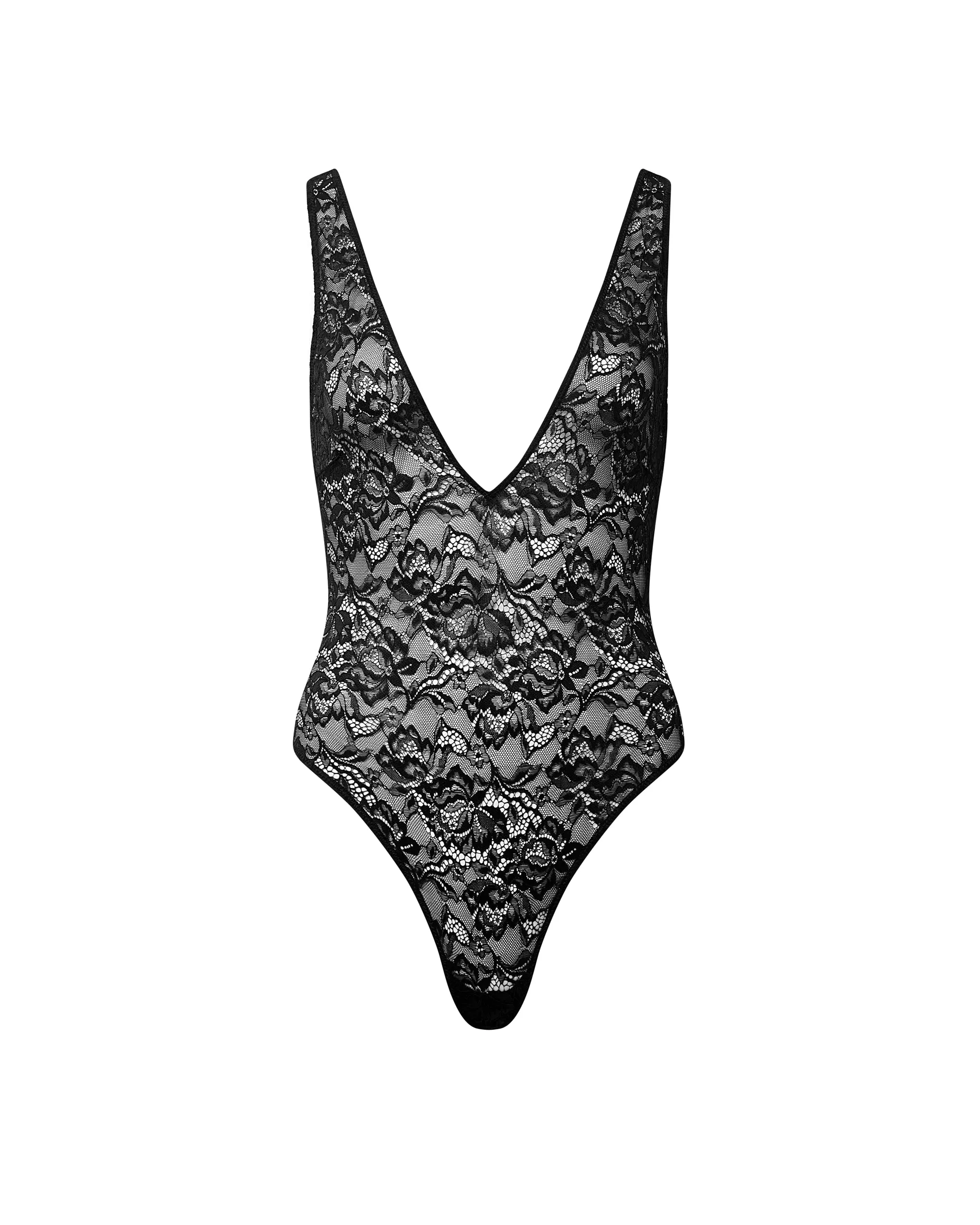 Fallon Soft Bodysuit Black