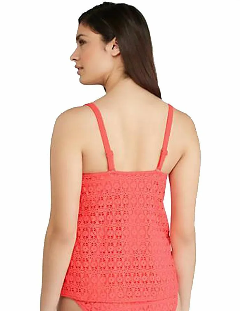 Freya Swimwear Spirit AS3906 Soft Cup Coral Plunge Tankini Top