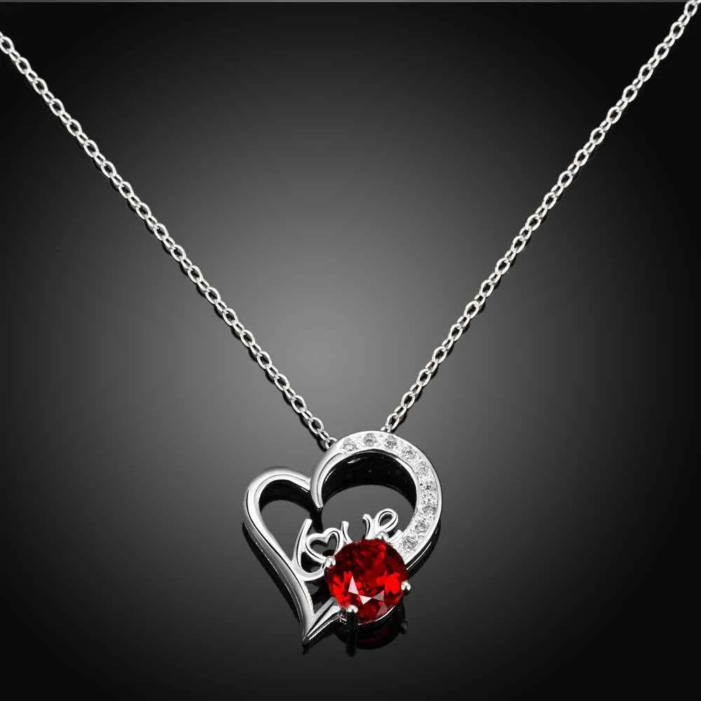 Gorgeous silver plated women necklace Dimensity collares joyas FSPN 22 ELY