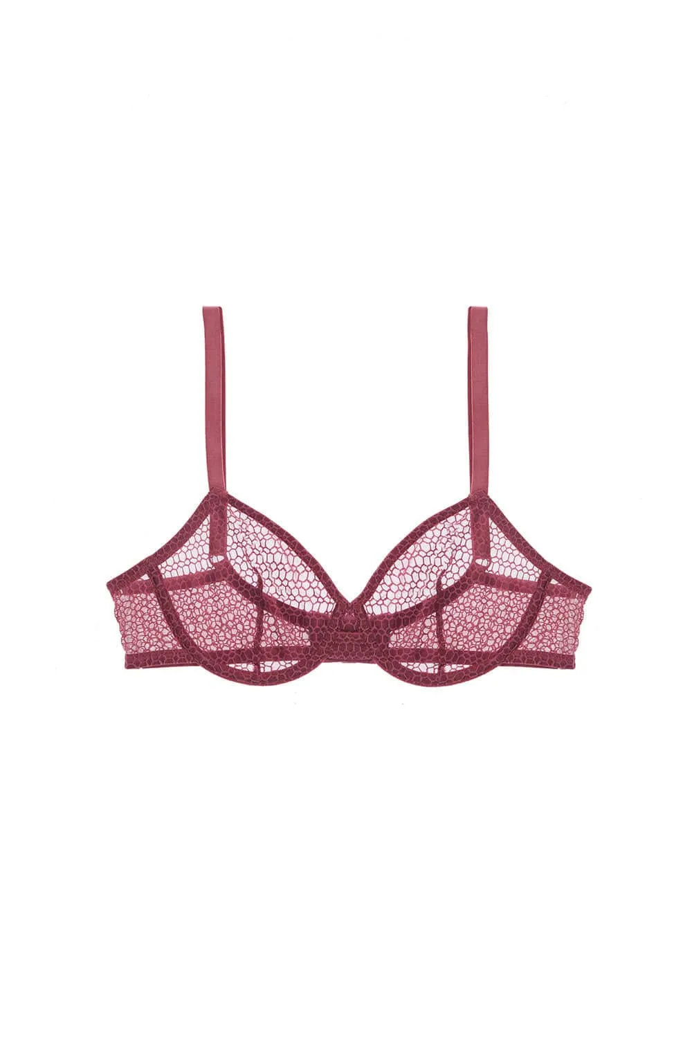 Honeycomb Underwired Bra. Size UK 32C