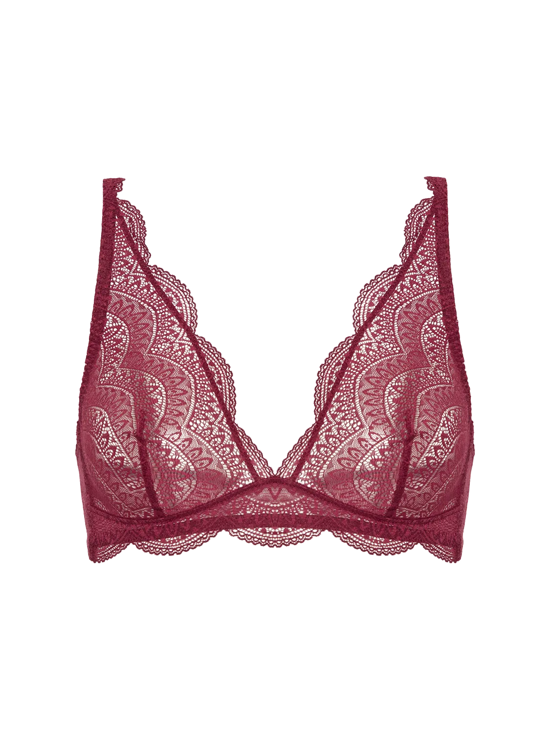 Karma Bralette - Spinel Red