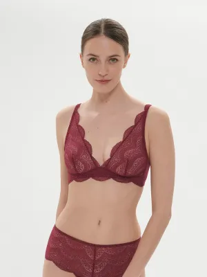 Karma Bralette - Spinel Red