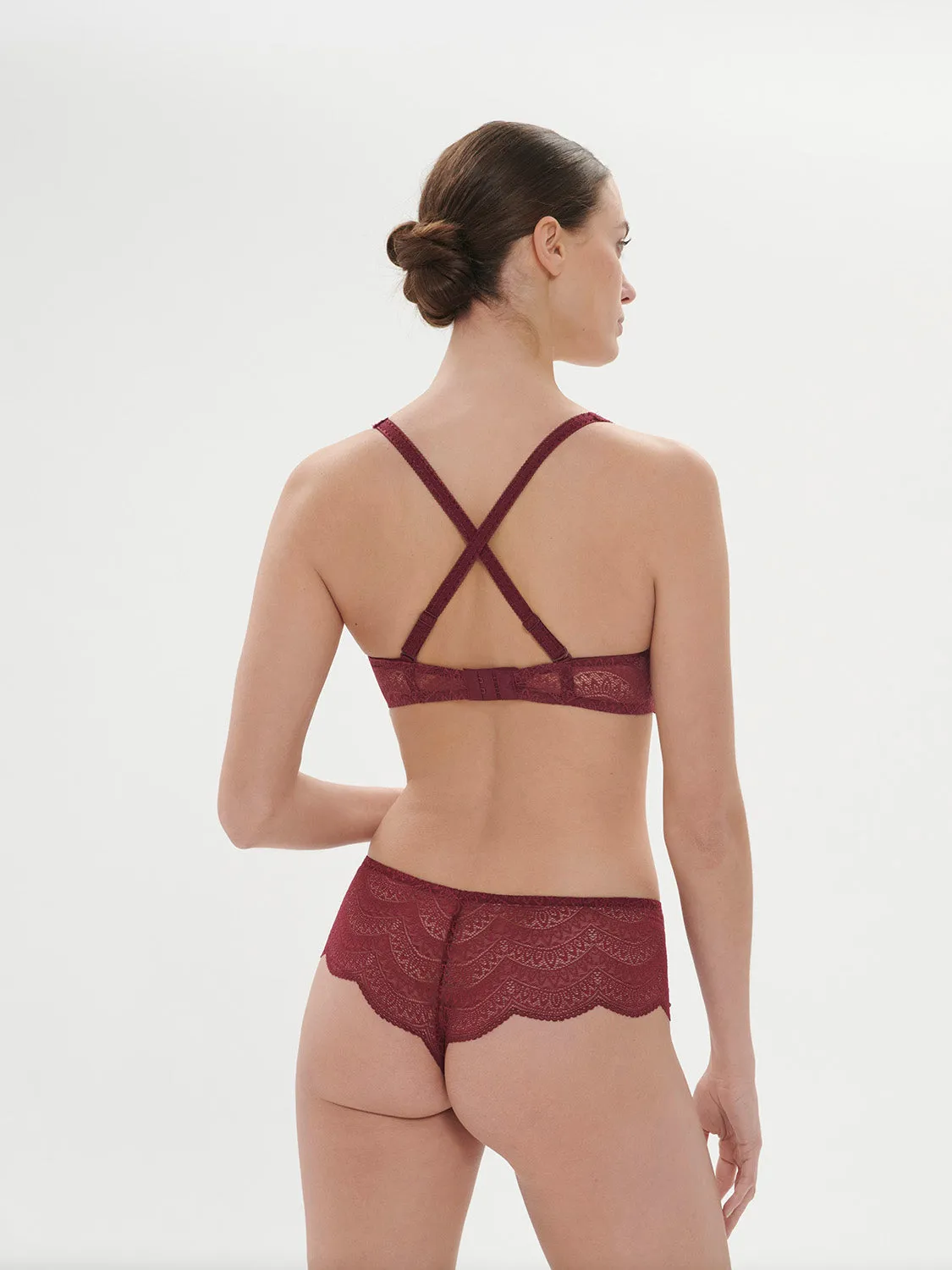 Karma Bralette - Spinel Red