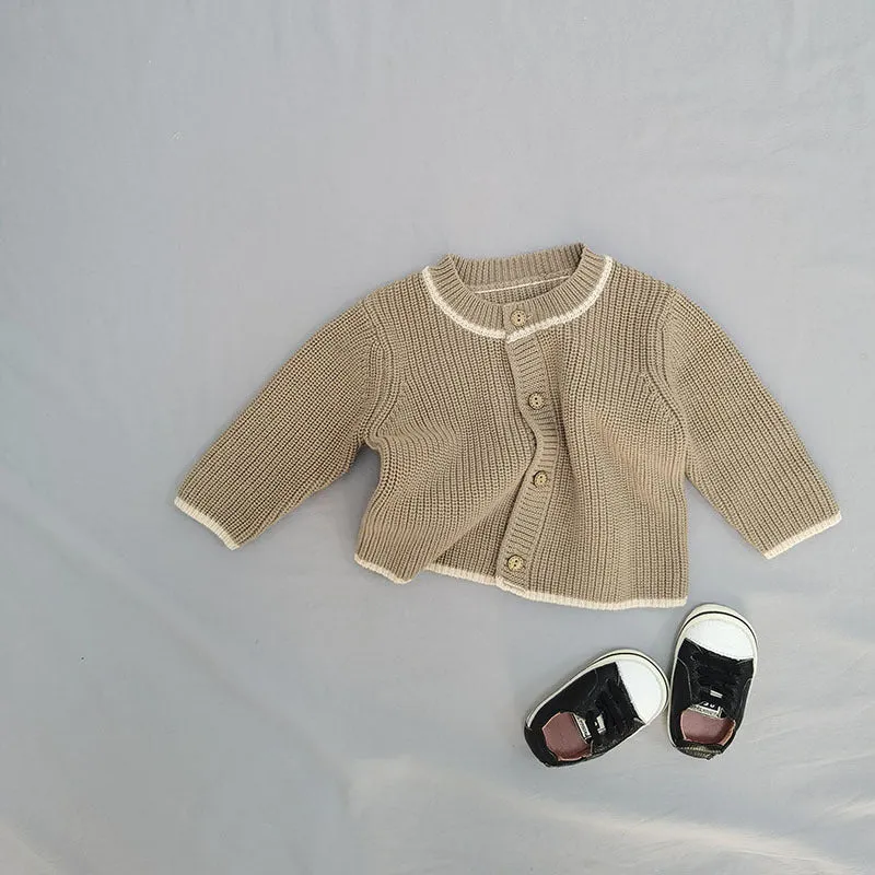 Kid Baby Soft Knitted Casual Suspender Trousers