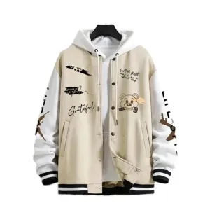 Men's Casual Baseball Jacket