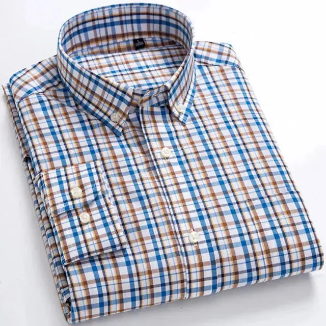 Men's Casual Check Shirt
