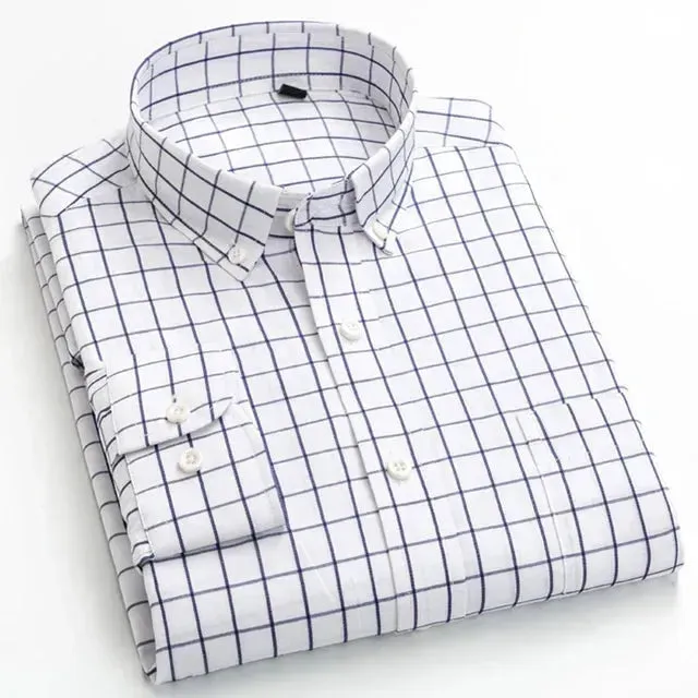 Men's Casual Check Shirt