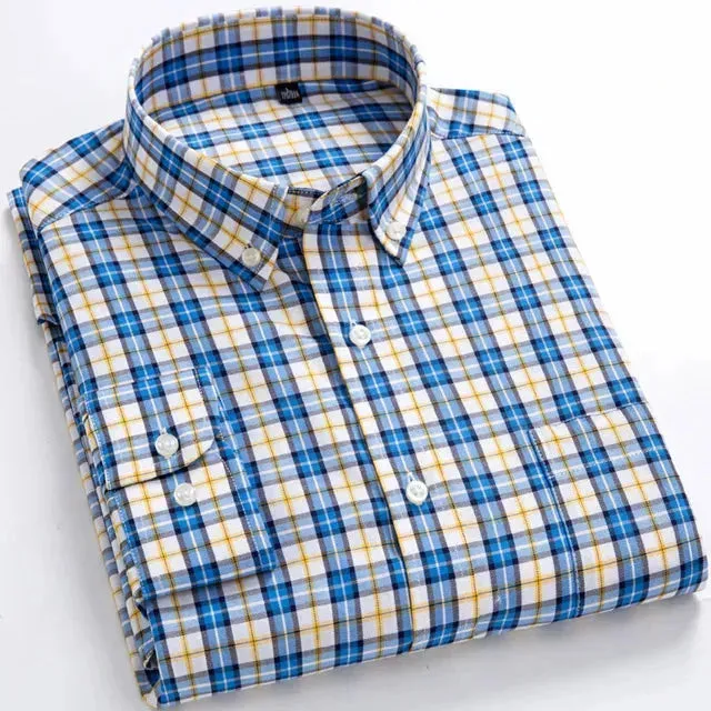 Men's Casual Check Shirt