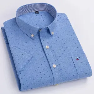 Men's Short Sleeve Casual Shirt