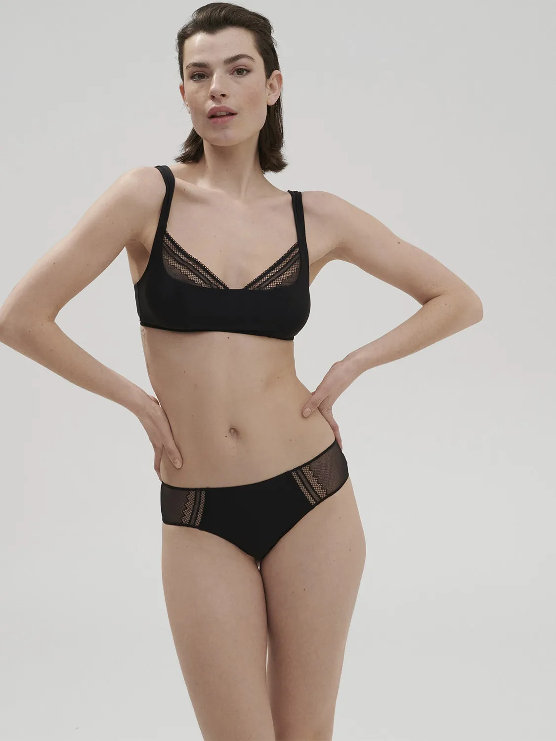 Olympe Boyshort - Black