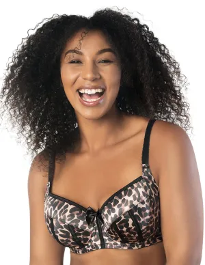 Parfait Charlotte 6901 Leopard Brown Balconette Padded Push up Bra
