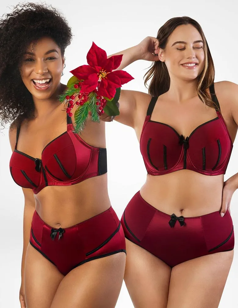 Parfait Charlotte Padded Balconette Bra 6901 Rio Red