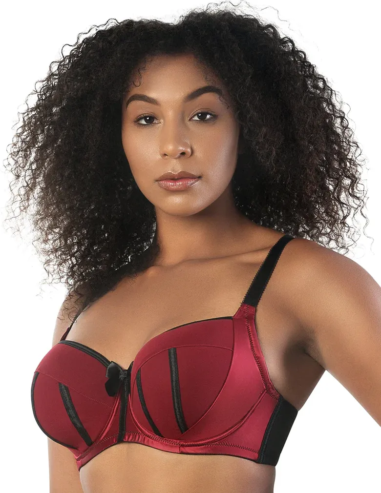 Parfait Charlotte Padded Balconette Bra 6901 Rio Red