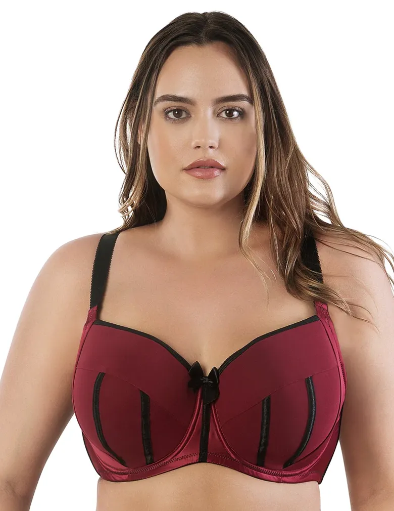 Parfait Charlotte Padded Balconette Bra 6901 Rio Red