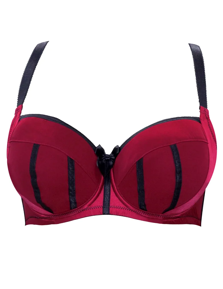 Parfait Charlotte Padded Balconette Bra 6901 Rio Red