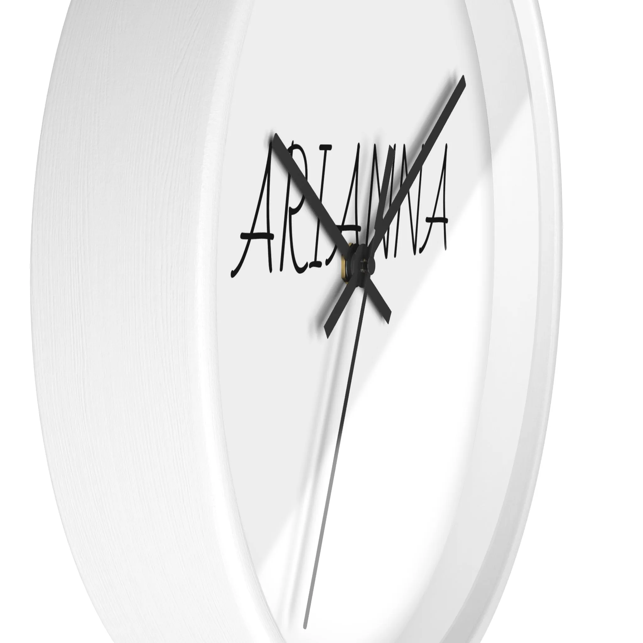 Personalized Arianna Wall Clock - Modern Home Decor