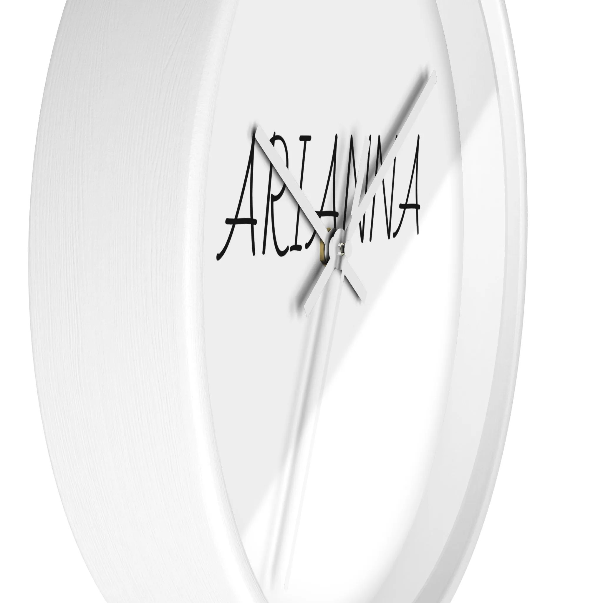 Personalized Arianna Wall Clock - Modern Home Decor