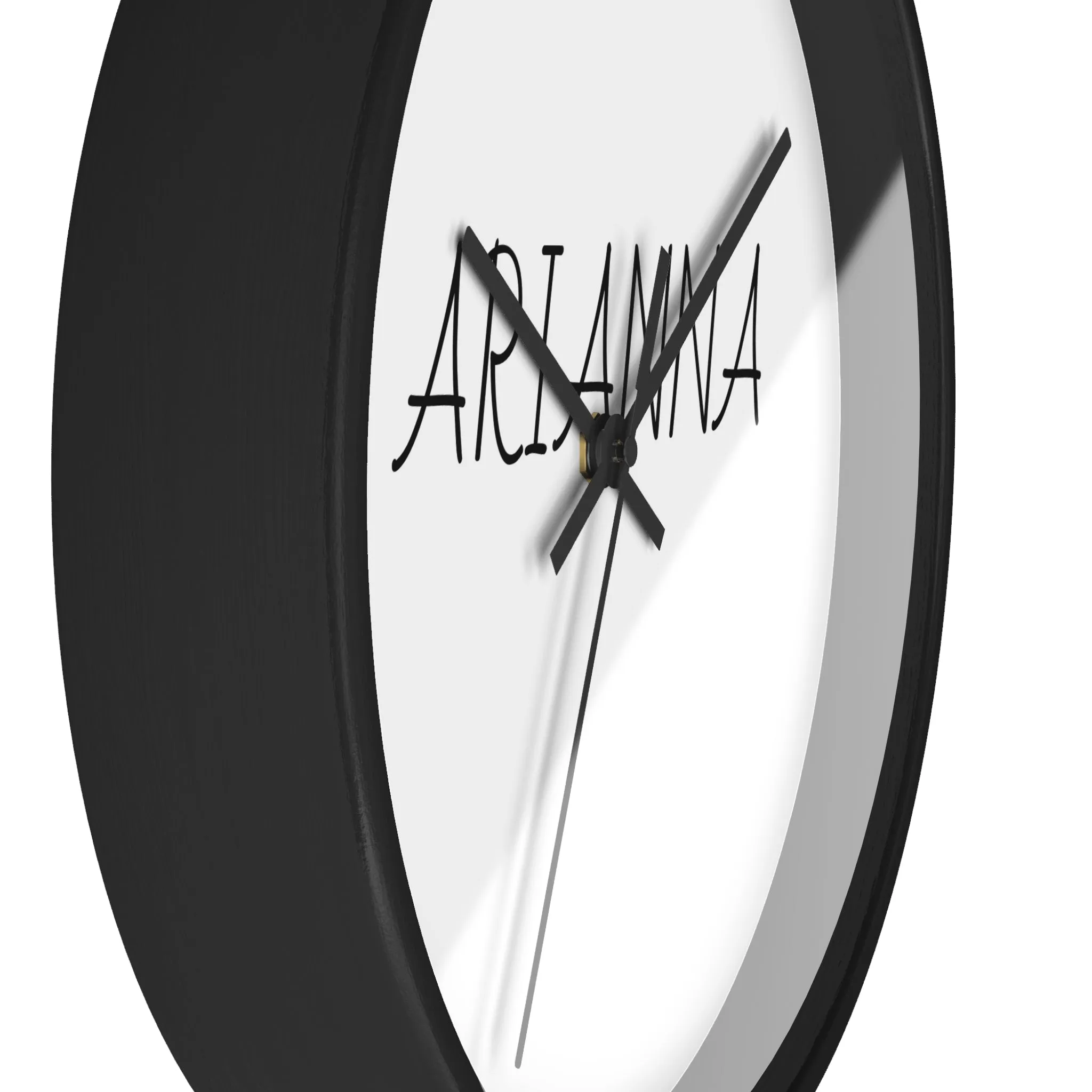 Personalized Arianna Wall Clock - Modern Home Decor