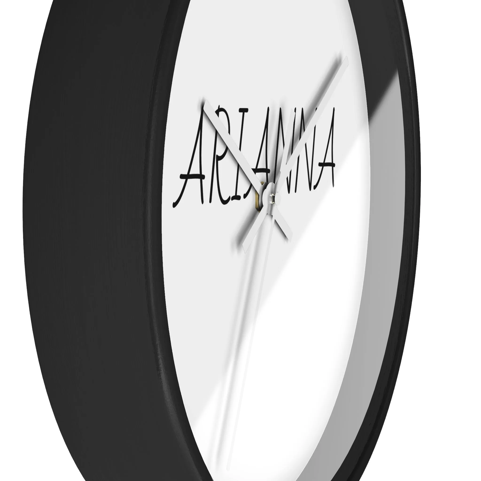 Personalized Arianna Wall Clock - Modern Home Decor
