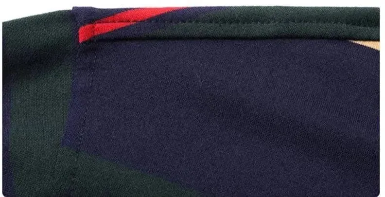 Polo Shirt Men 95% Cotton Long Sleeve Multi-color