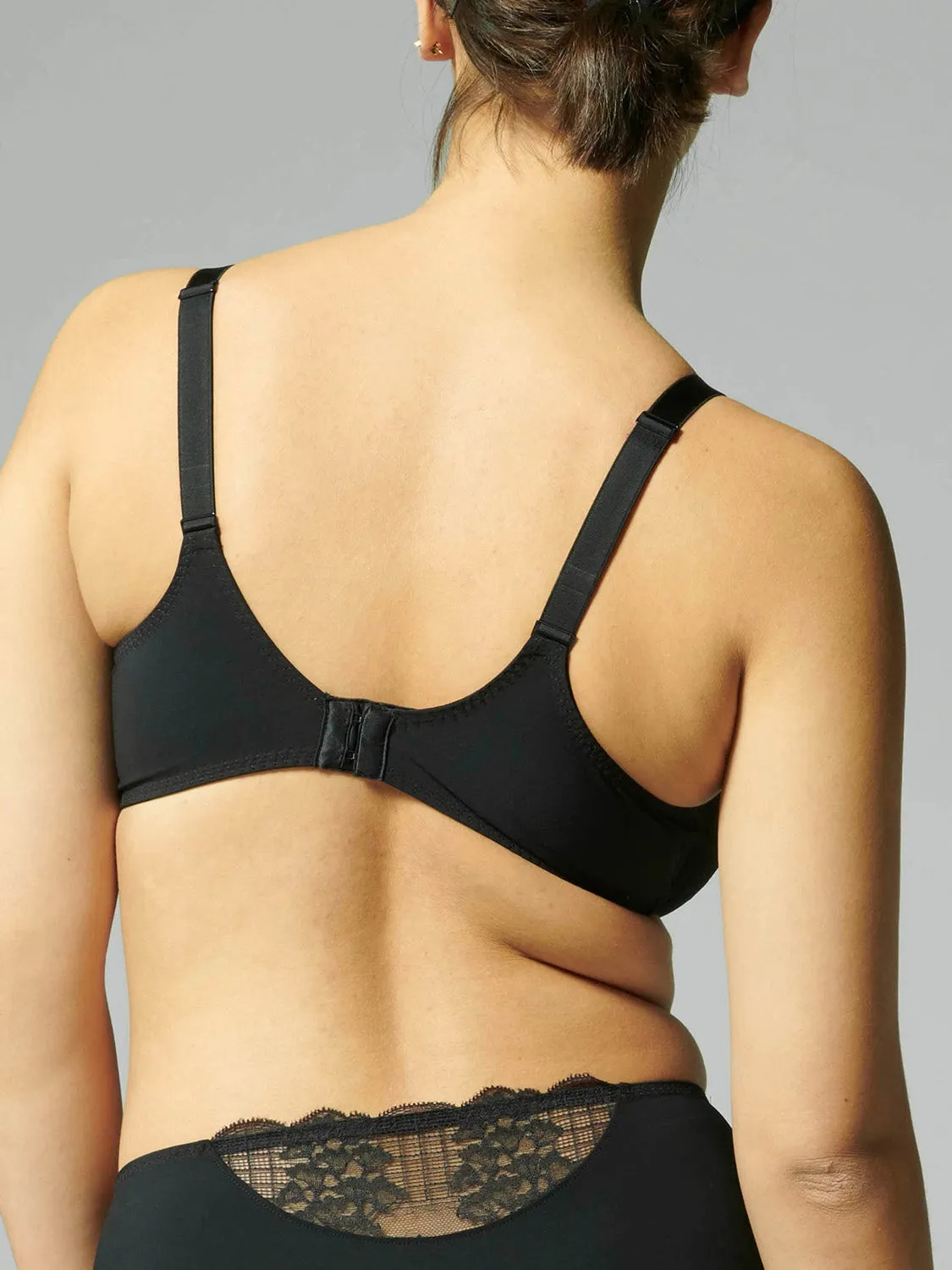 Reve Full Coverage Plunge - Black