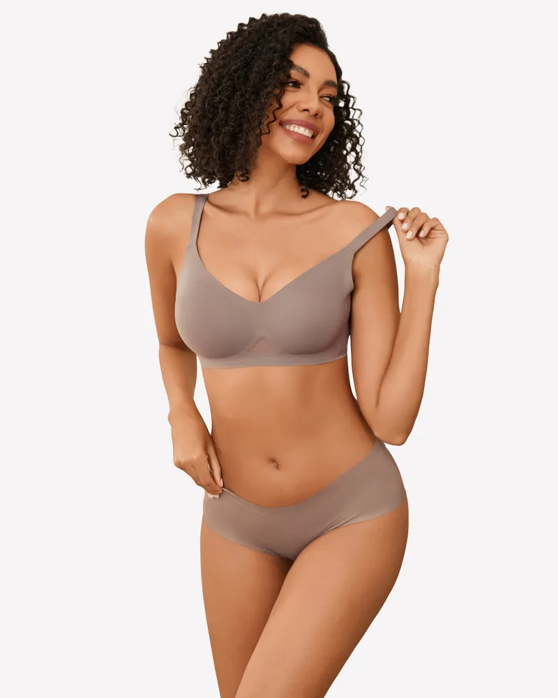Seamless Wireless Bras with Soft Support