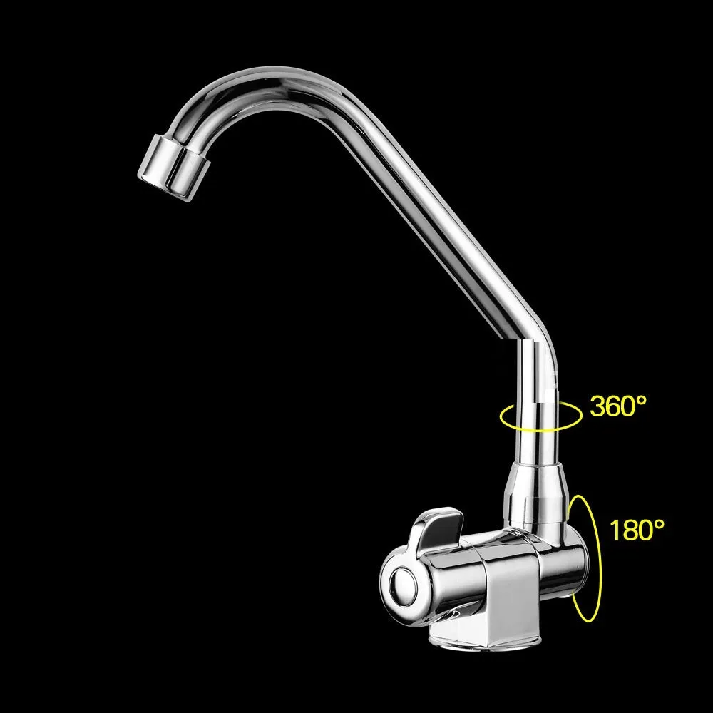 Single Cold Rotating Folding Faucet Travel Trailer Yacht In-swinging Casement Window With 005