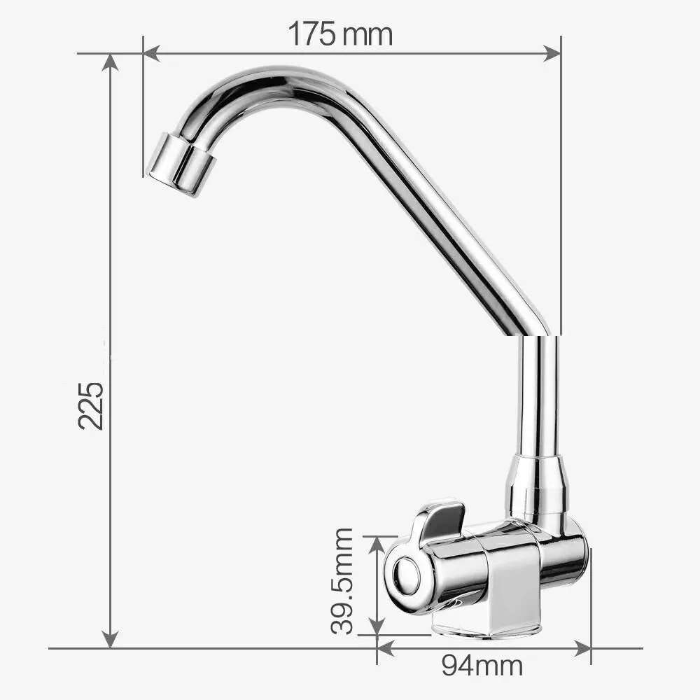 Single Cold Rotating Folding Faucet Travel Trailer Yacht In-swinging Casement Window With 005