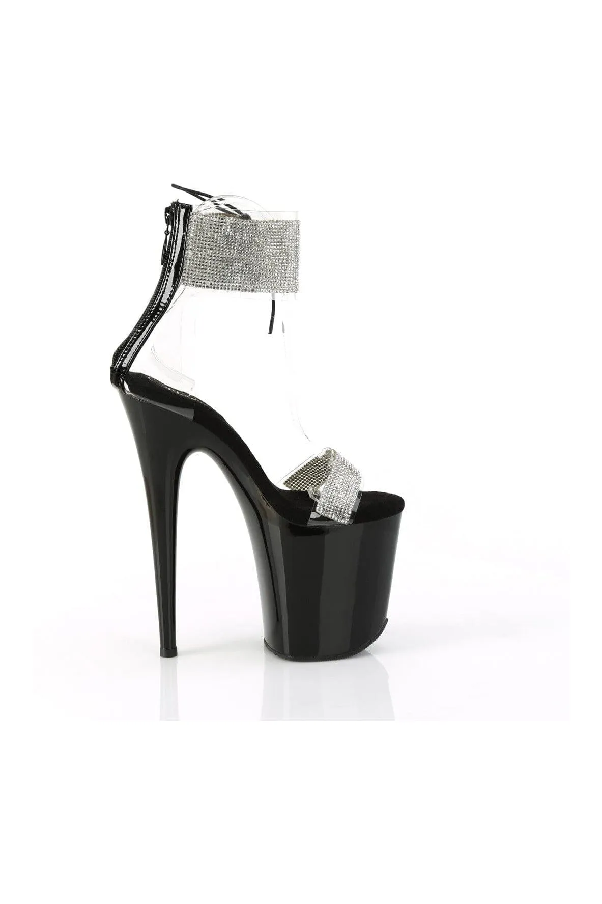 SS-FLAMINGO-827RS Clear Vinyl Sandal
