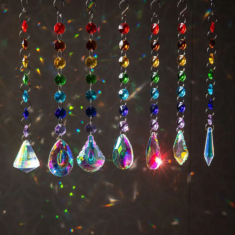 Sun Catcher Lighting Crystal Pendant Hanging Window
