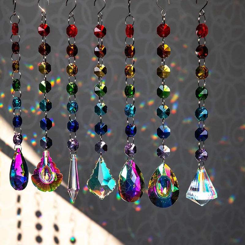 Sun Catcher Lighting Crystal Pendant Hanging Window