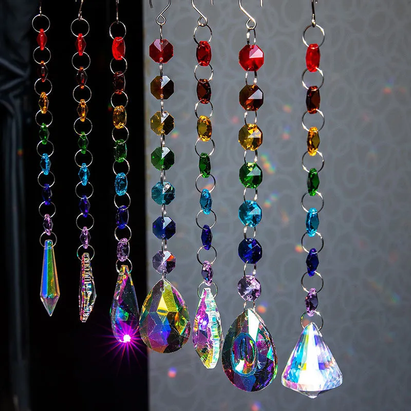 Sun Catcher Lighting Crystal Pendant Hanging Window