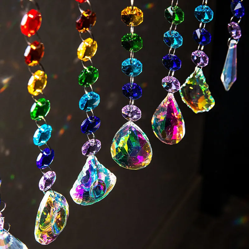 Sun Catcher Lighting Crystal Pendant Hanging Window