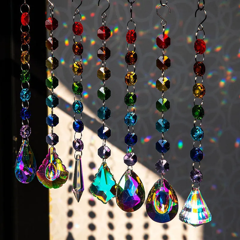 Sun Catcher Lighting Crystal Pendant Hanging Window